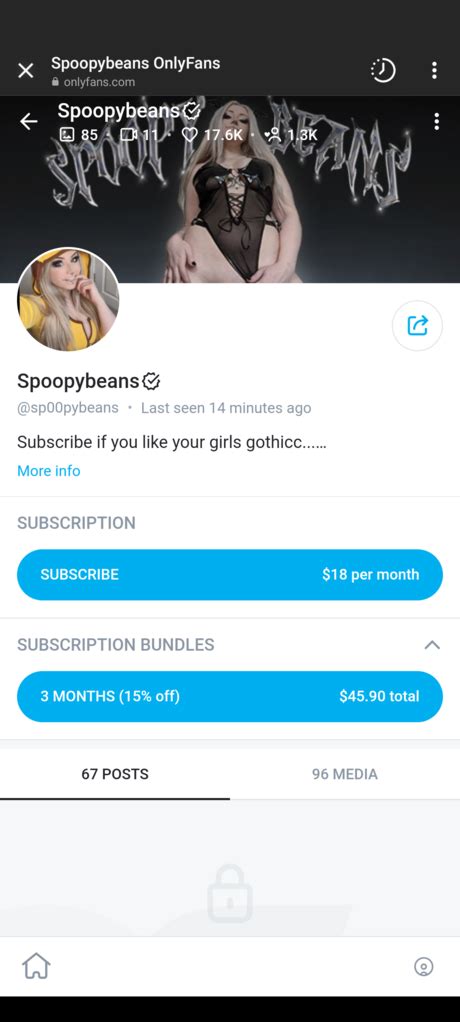 spoopybeans nudes|Spoopybeans Nude OnlyFans Leaks 2024